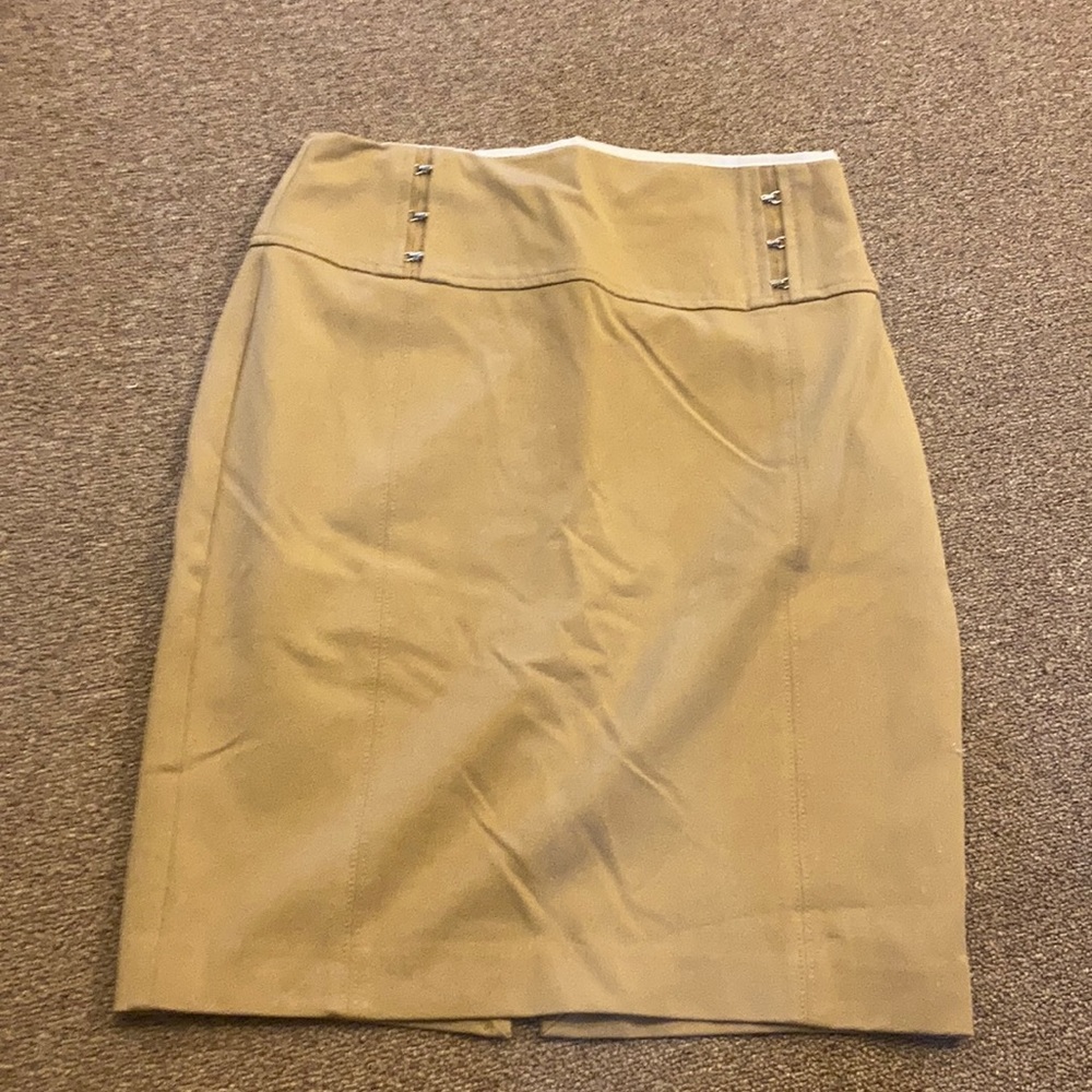 Express Carmel pensil skirt